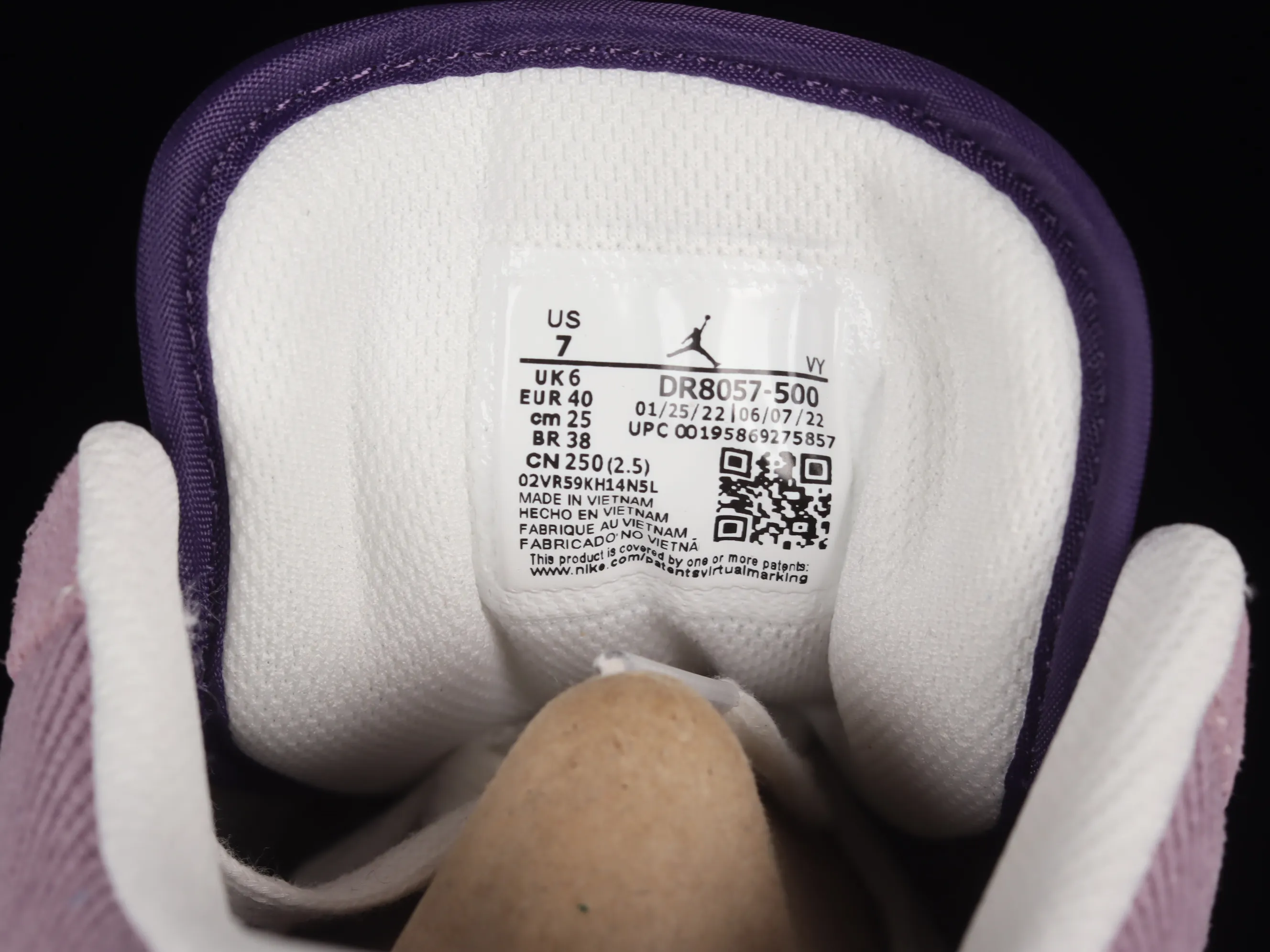 All categories Air Jordan Jordan series basketball shoes Air Jordan 1 Low Z version Air Jordan 1 Low "Unity" AJ1 Joe 1 Purple Sunflower Low-top basketball shoes DR8057-500